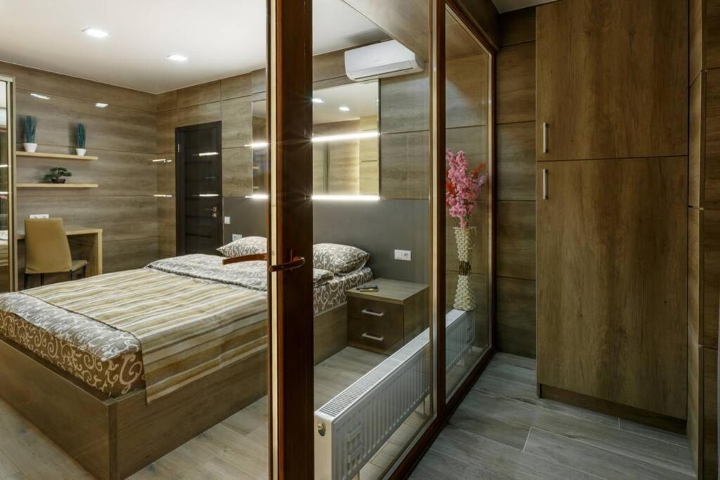 City Center. Panoramic Windows. Fireplace. Chisinau Bagian luar foto
